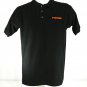 POPEYES Chicken Employee Uniform Polo Shirt Black Size L Large NEW