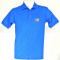 ESSO Gas Station Employee Uniform Polo Shirt Blue Size XL NEW