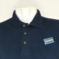 BLOCKBUSTER VIDEO Vintage Employee Uniform Polo Shirt Navy Size L Large NEW