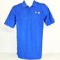 MOBIL Gas Station Employee Uniform Polo Shirt Blue Size M Medium NEW