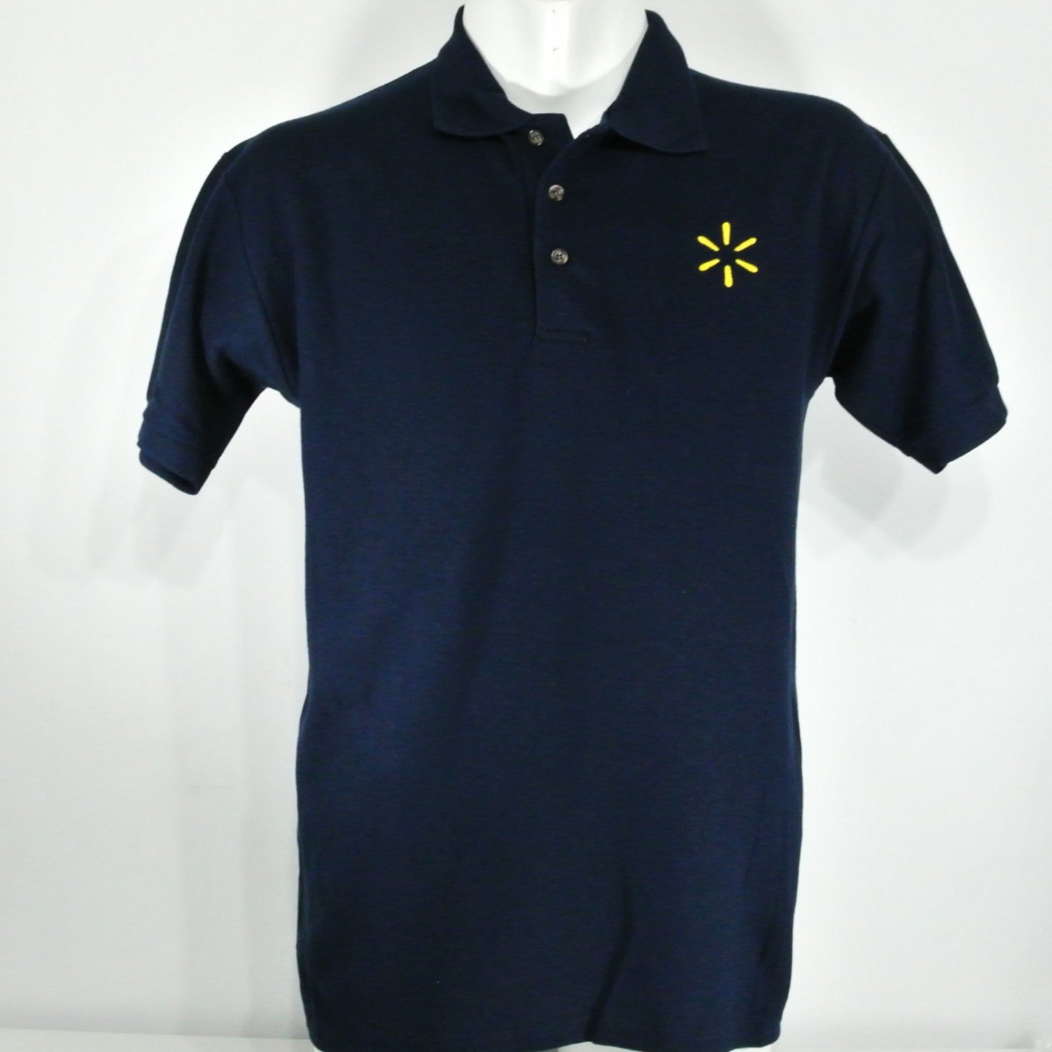 WALMART Spark Employee Uniform Polo Shirt Navy Blue Size XL NEW