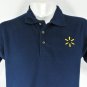 WALMART Spark Employee Uniform Polo Shirt Navy Blue Size XL NEW
