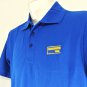 BLOCKBUSTER Video Vintage Employee Uniform Polo Shirt Blue Size XL NEW
