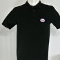 ESSO Gas Station Employee Uniform Polo Shirt Black Size L Large NEW