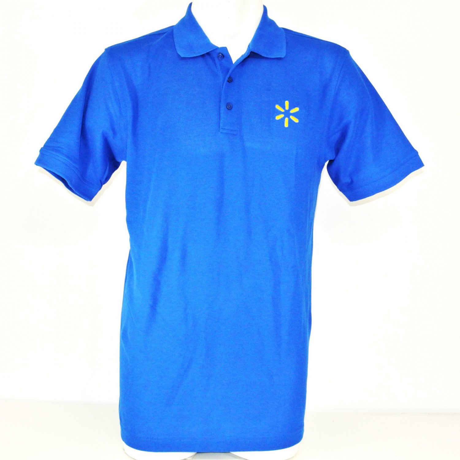 WALMART Spark Employee Uniform Polo Shirt Blue Size XL NEW