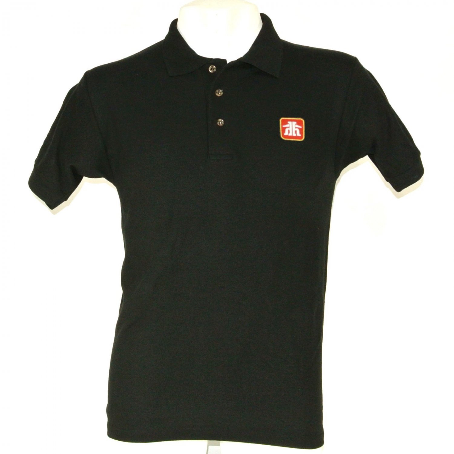 HOME HARDWARE Employee Uniform Polo Shirt Black Size M Medium NEW