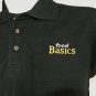 FOOD BASICS Grocery Store Employee Uniform Polo Shirt Black Size L Large NEW