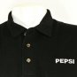 PEPSI COLA Merchandiser Employee Uniform Polo Shirt Black Size S Small NEW