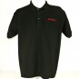 TIM HORTONS Manager Employee Uniform Polo Shirt Black Size M Medium NEW