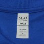 BLOCKBUSTER Canada Vintage Employee Uniform Polo Shirt Blue Size M Medium NEW