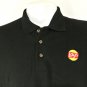 LAYS Potato Chips Employee Uniform Polo Shirt Black Size L Large NEW