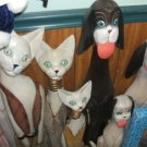 Hand Carved & Painted Animals