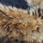 Balmain Quilted Fur Trim cotton with real raccoon fur - NEW