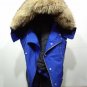 Balmain QUILTED COTTON PARKA WITH REAL RACCOON FUR &acirc;�� NEW