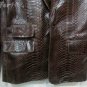 Balmain 2015 Python Leather Blazer &acirc;�� New