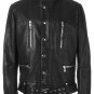 Balmain Black Belted Leather Jacket &acirc;�� New