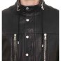 Balmain Black Belted Leather Jacket &acirc;�� New