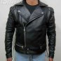 Balmain Black Laces Biker Leather Jacket &acirc;�� New