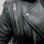 Balmain Black Laces Biker Leather Jacket &acirc;�� New