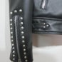 YSL Mens Black studded Leather Biker Jacket &acirc;�� New