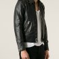 YSL Mens Black studded Leather Biker Jacket &acirc;�� New
