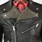 YSL Studded Lapel Leather biker Jacket &acirc;�� New