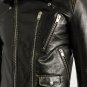 YSL Shearling-collar leather biker jacket &acirc;�� New