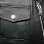 YSL STUDDED MOTORCYCLE JACKET IN BLACK LEATHER &acirc;�� NEW