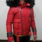 Balmain QUILTED LEATHER FUR TRIM WITH REAL RACCOON FUR &acirc;�� NEW