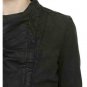 Balmain Coated Denim Moto Leather Jacket &acirc;�� New