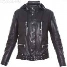 Balmain Concealed Hood Leather Jacket β New Balmain Concealed Hood Leather Jacket β New