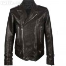 Balmain Distressed leather Biker Jacket β New Balmain Distressed leather Biker Jacket β New