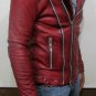 Balmain DOUBLE ZIP BIKER LEATHER JACKET &acirc;�� NEW