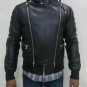 Balmain Drawstring Hood Leather Jacket Men&acirc;��s &acirc;�� NEw