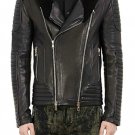 Balmain Fur Collar Leather Hooded Moto Jacket β New Balmain Fur Collar Leather Hooded Moto Jacket β New