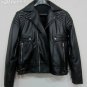 Balmain Geometric Biker Leather Jacket &acirc;�� New