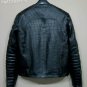 BALMAIN GOATSKIN SS12 Zip Padded Biker leather jacket &acirc;�� New