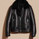 PRORSUM LAMBSKIN AND SHEARLING AVIATOR JACKET – NEW