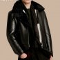 PRORSUM LAMBSKIN AND SHEARLING AVIATOR JACKET &acirc;�� NEW