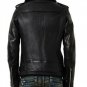 Balmain Leather & Shearling Biker Jacket &acirc;�� New