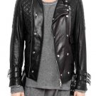 Balmain Leather Biker Men’s Jacket – New