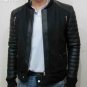 Balmain Leather Trim Cotton Sweater Men&acirc;��s &acirc;�� New