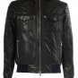 Balmain Men&acirc;��s Hooded Drawstring Leather Jacket &acirc;�� New