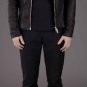 Obscur Leather Jacket With Gloves - New