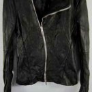 Obscur Zip-up Calf Leather Jacket - Black Obscur Zip-up Calf Leather Jacket - Black
