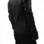 Obscur Zip-up Calf Leather Jacket - Black