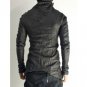Obscur Zippered Washed Custom Made Lamb Leather Jacket