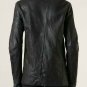 Obscur Perforated Asymmetric Biker Jacket - New