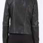 Obscur Leather Jacket With Removable Gloves - New