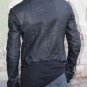 Obscur Fw 11-12 Asymmetric Zip Leather Jacket W/glove